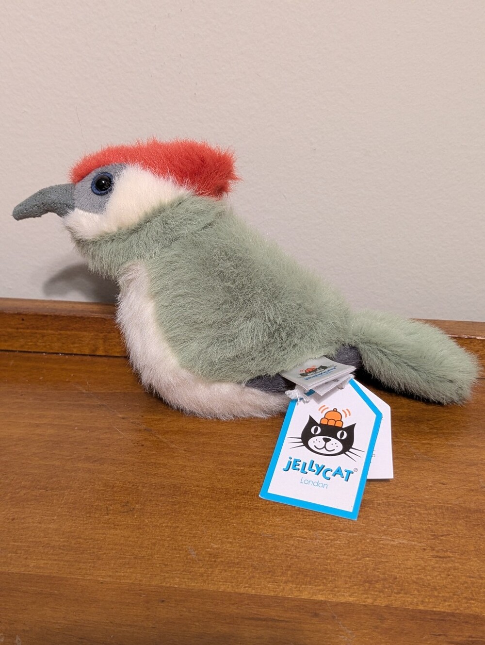 NWT Retired Jellycat Birdling Woodpecker